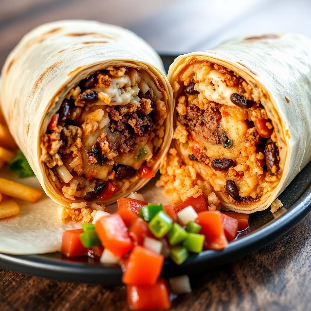 Burritos at Mexic103 Mexican Restaurant in Cudahy WI